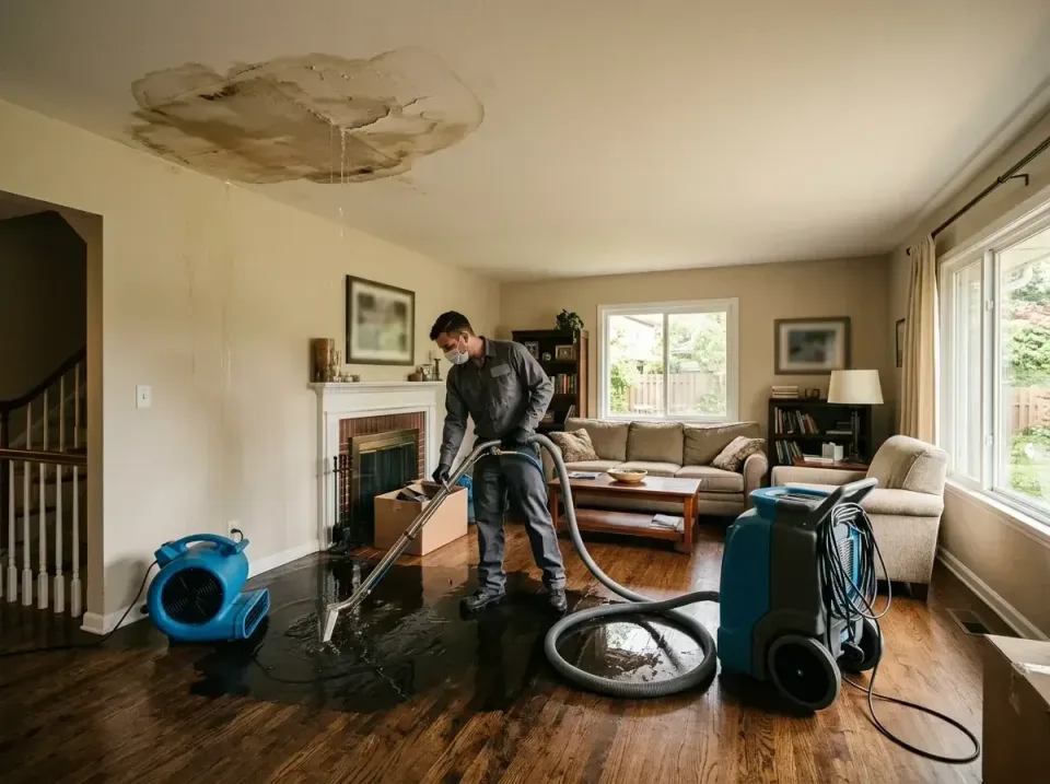 attic-pipe-burst-ceiling-drip-008 — frequently asked questions, Water Damage Restoration & Carpet Care in Cherry Hill, VA